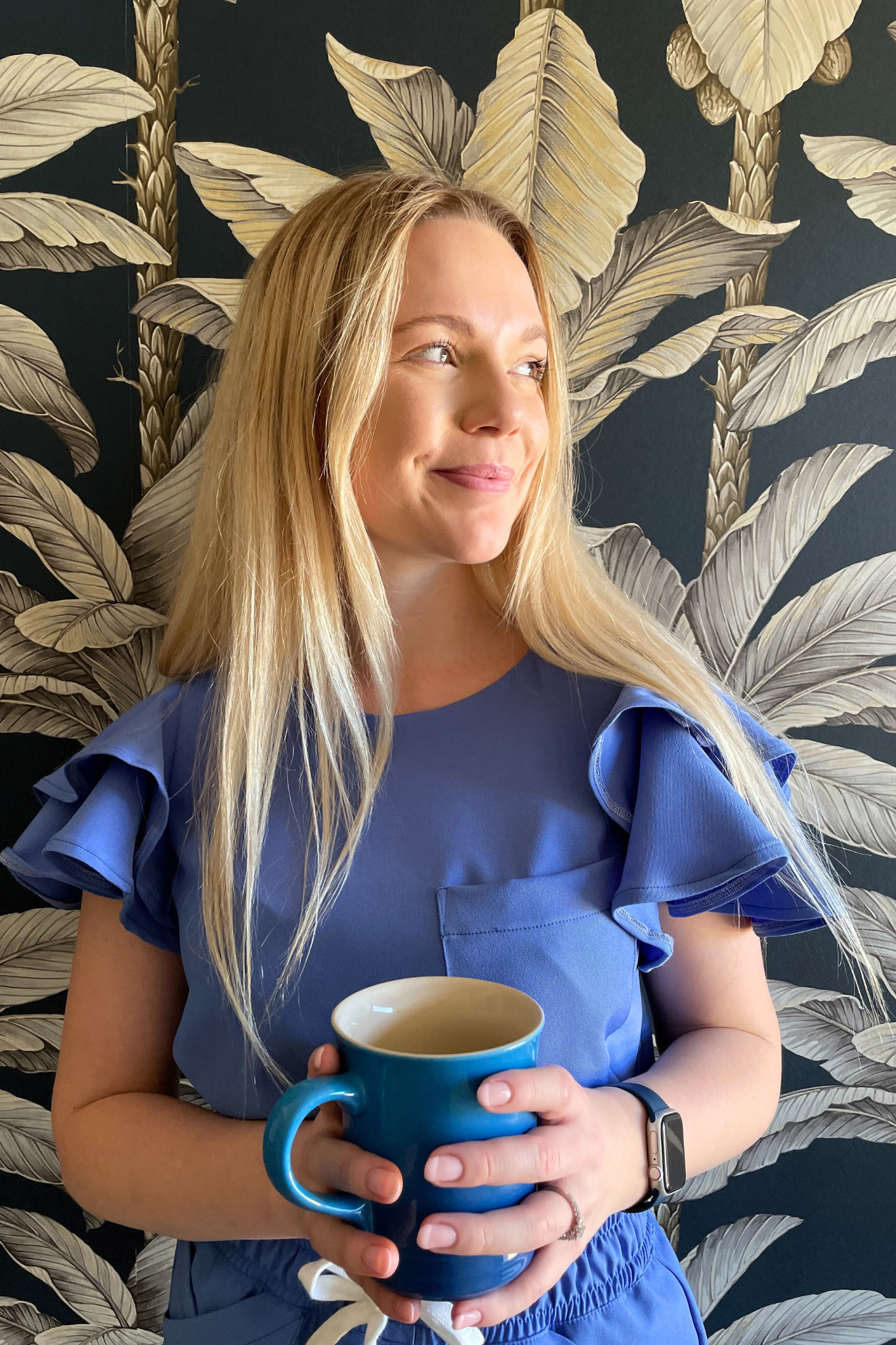 FAHMEEDA SET AZURE BLUE