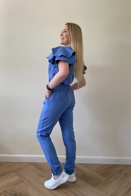 FAHMEEDA SET AZURE BLUE