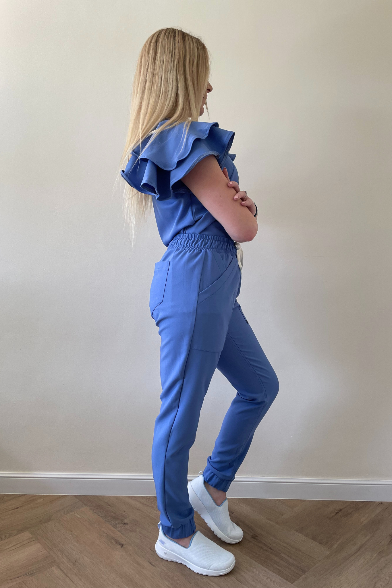 FAHMEEDA SET AZURE BLUE