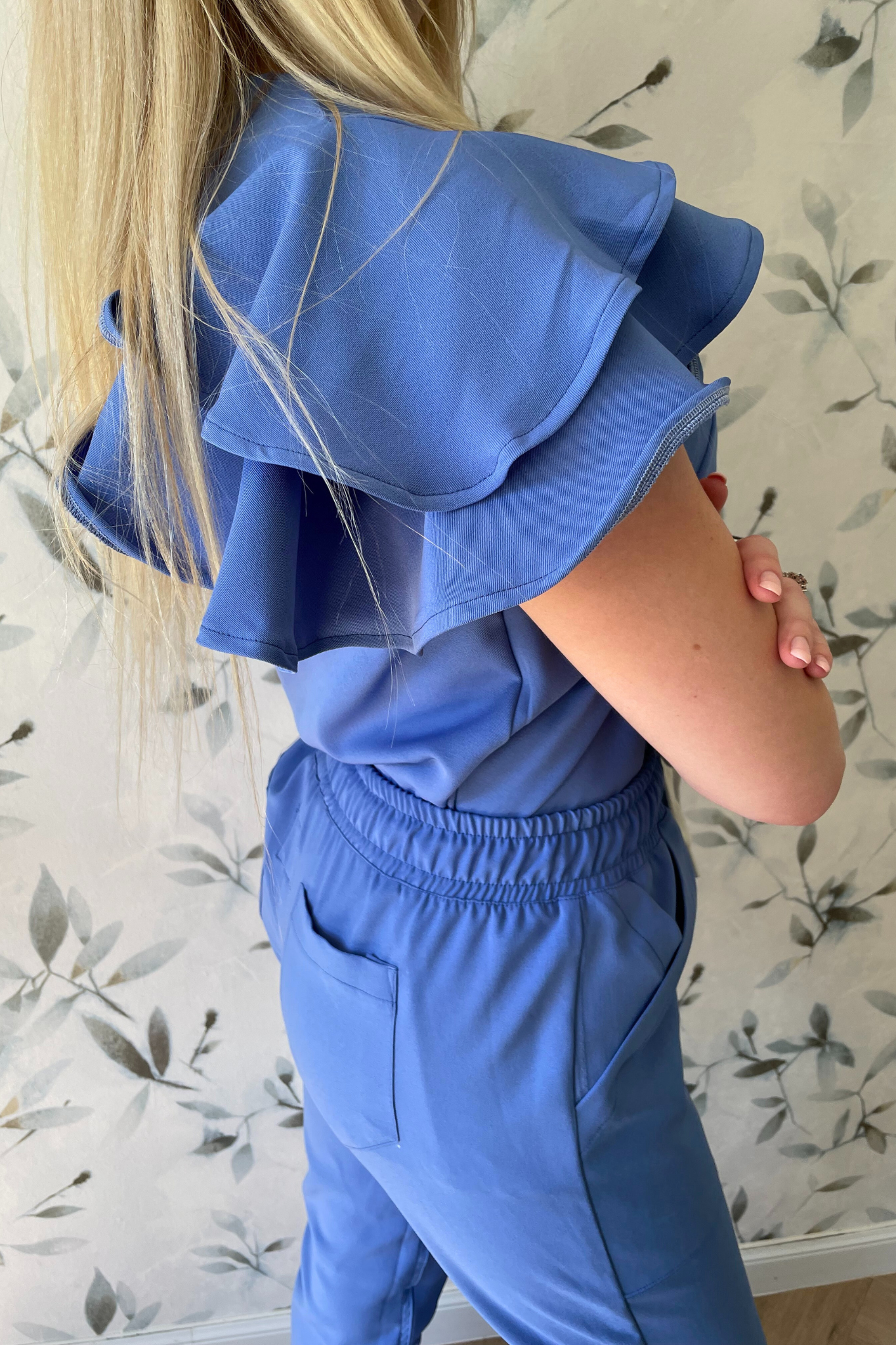 FAHMEEDA SET AZURE BLUE