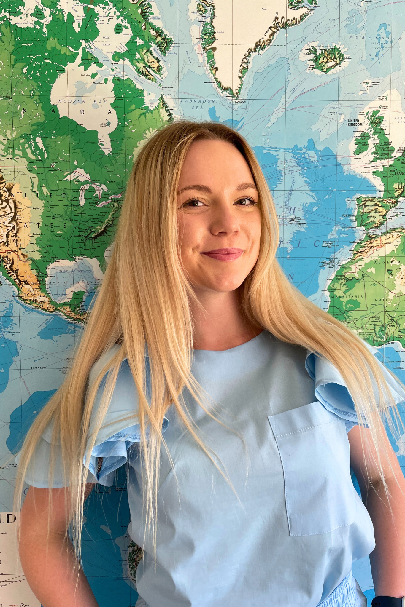 FAHMEEDA SET SKY BLUE