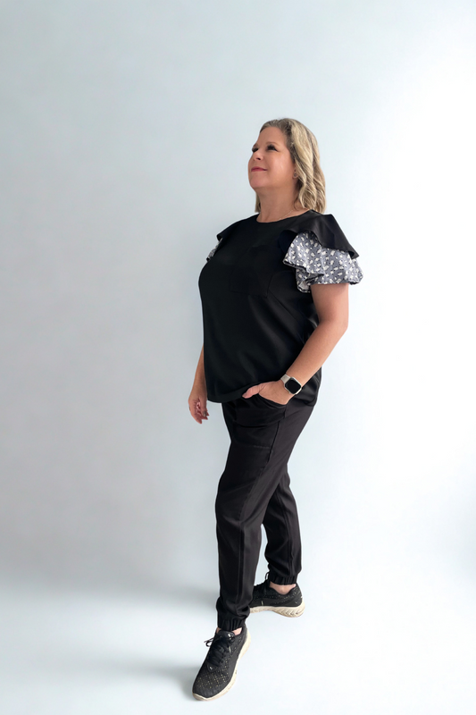 FAHMEEDA SET BLACK SHEEP