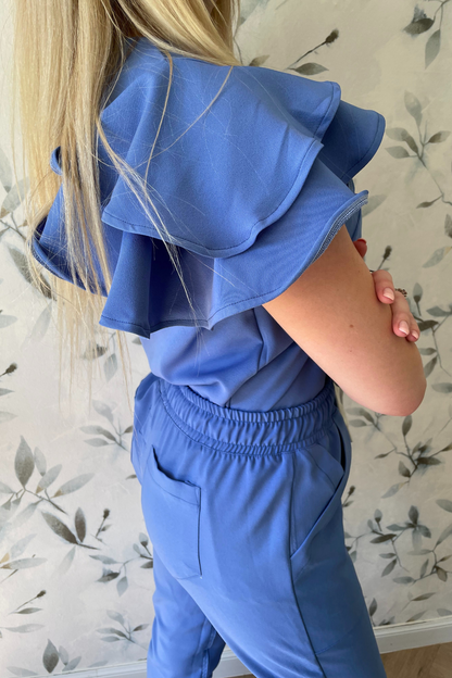 FAHMEEDA SET AZURE BLUE
