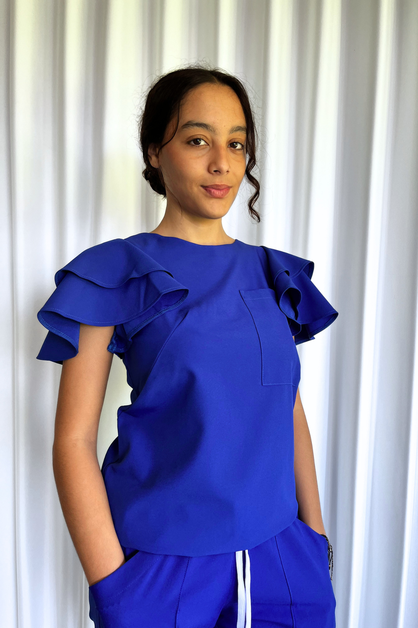 FAHMEEDA SET  PERSIAN BLUE