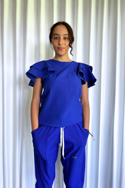 FAHMEEDA SET  PERSIAN BLUE