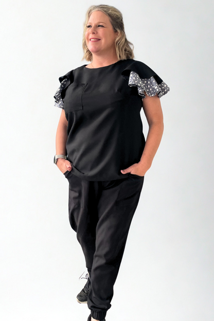 FAHMEEDA SET BLACK SHEEP