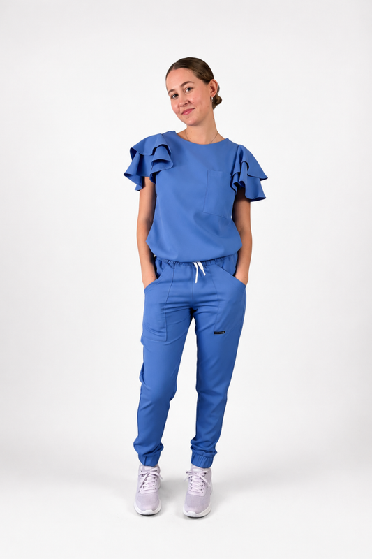 FAHMEEDA SET AZURE BLUE