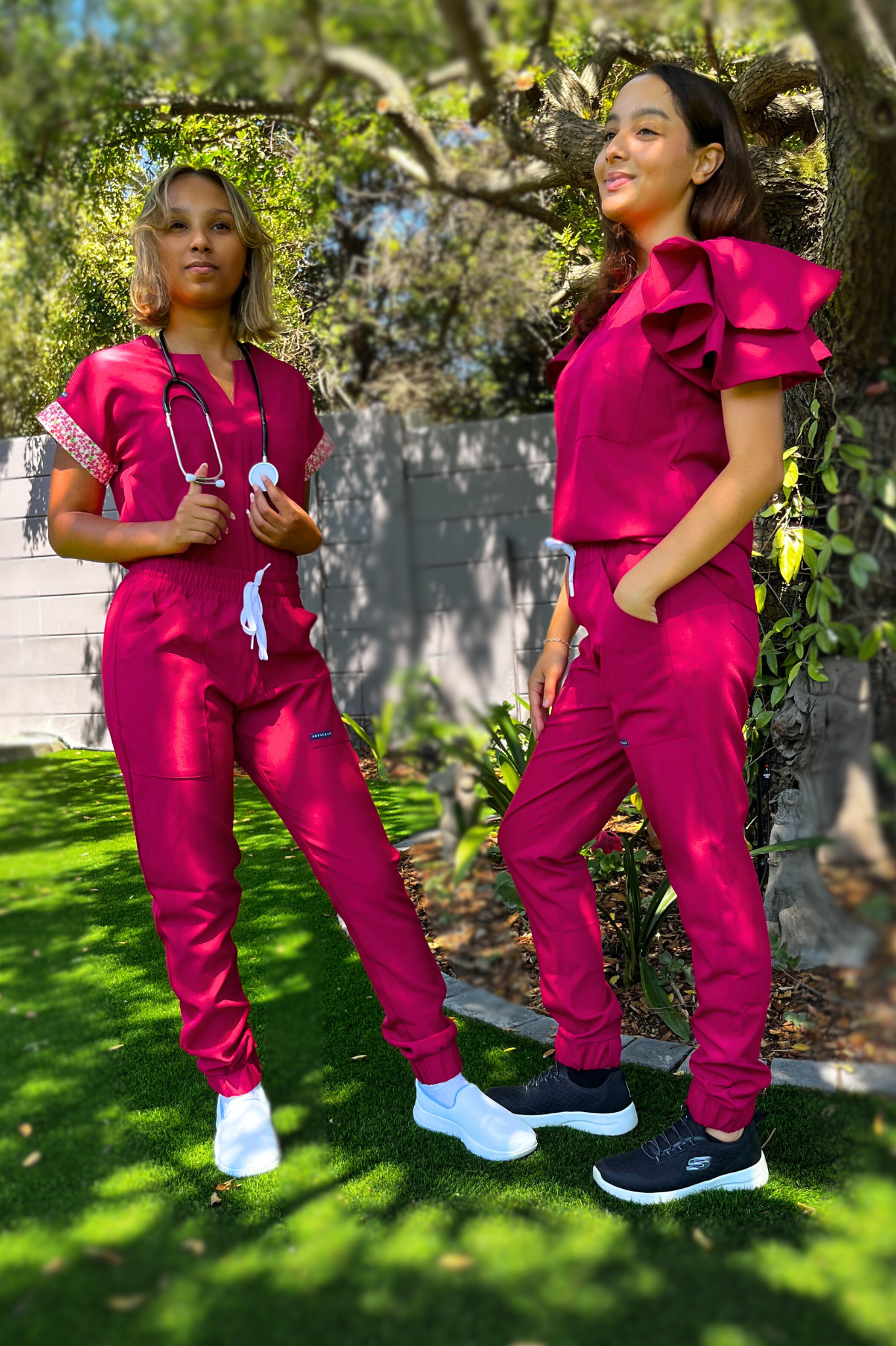 FAHMEEDA SET RASPBERRY PINK