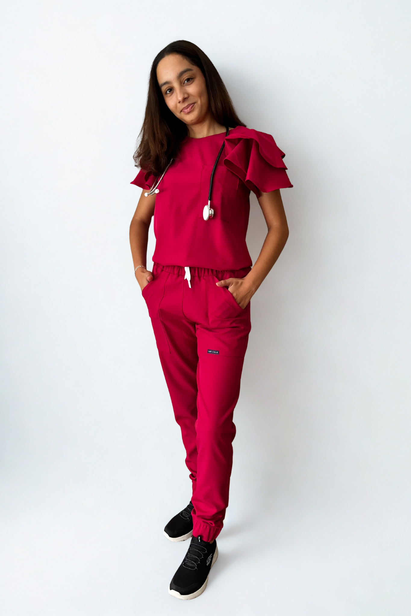 FAHMEEDA SET RASPBERRY PINK