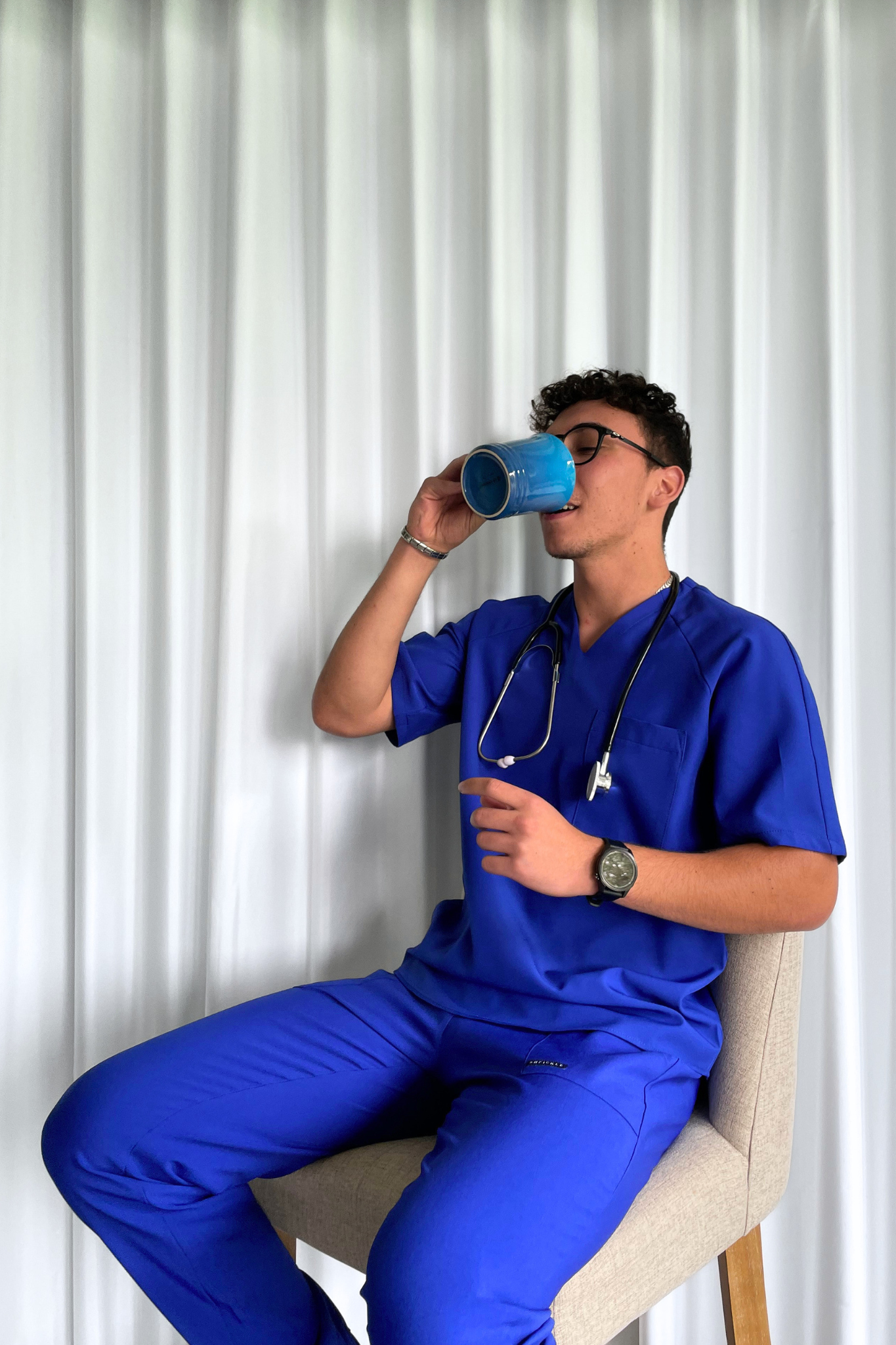 JOHN SET PERSIAN BLUE