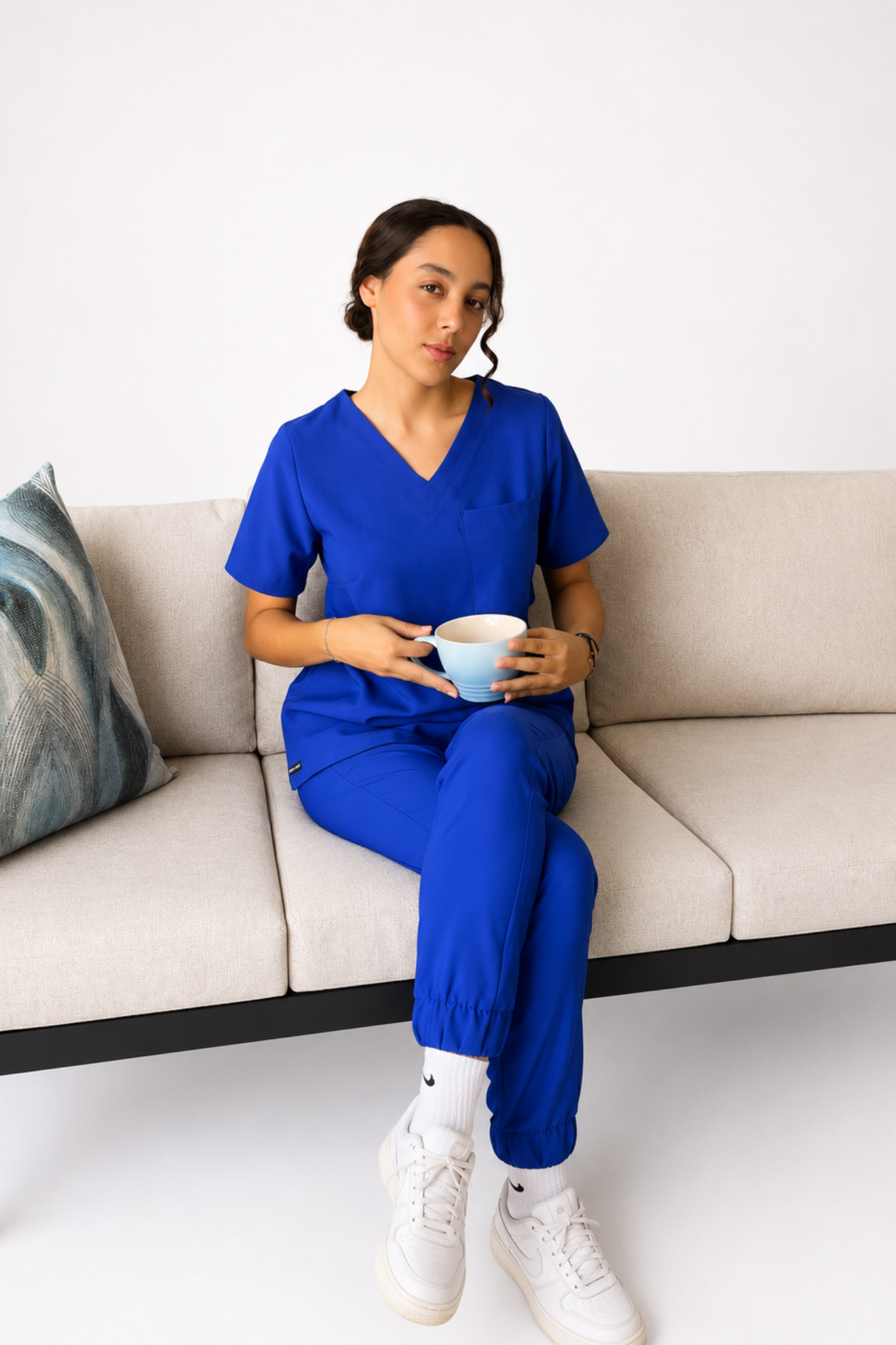 ESSENTIAL WOMENS JOGGER - PERSIAN BLUE