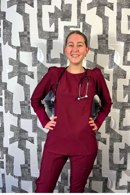 NICOLA SET BURGUNDY