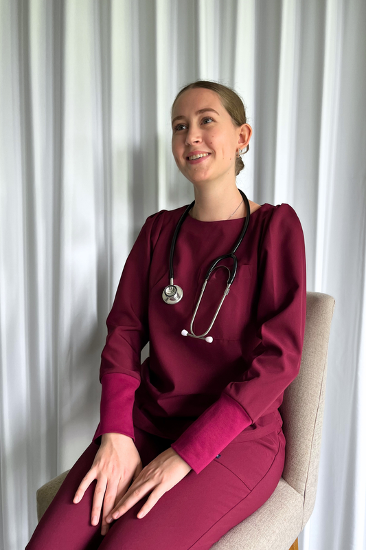 NICOLA SET BURGUNDY