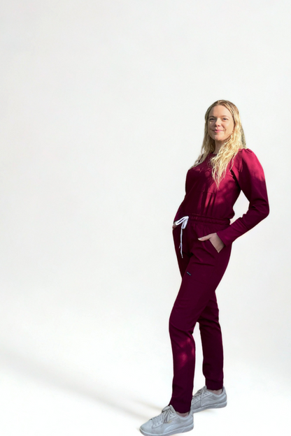 NICOLA SET BURGANDY
